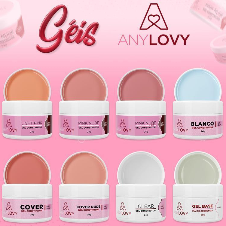 Gel Construtor - 24g - AnyLovy Alongamento Unha Postiça Acrigel Porcelana em Oferta na Shopee