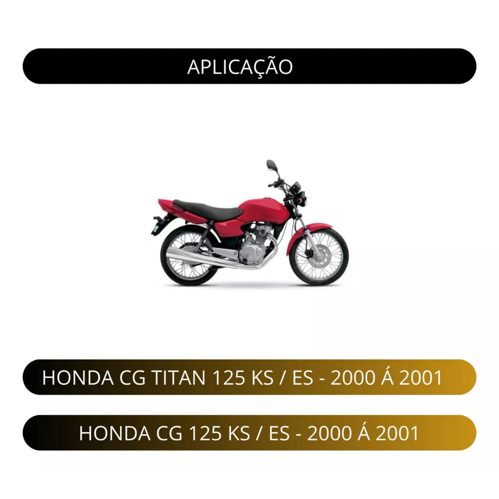 Chave Ignição Contato Cg Titan 125 2000 E 2001 — imagem 2 de 2