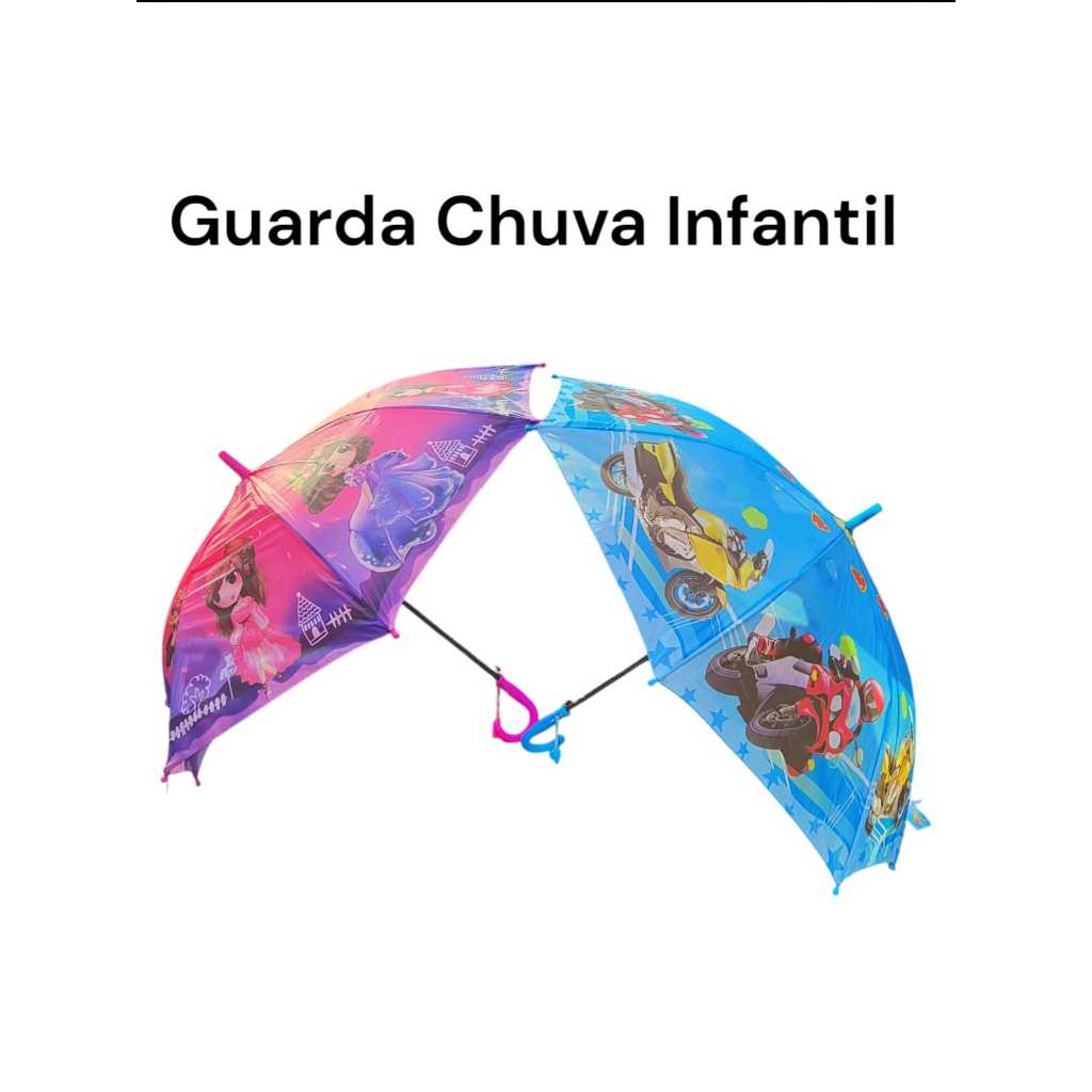 Guarda Chuva I antil Menino Menina Automático Melhor