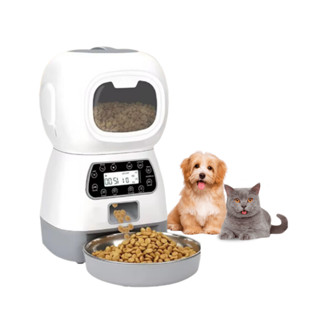 Alimentador Comedouro Automático Cães Gatos Pet Programável em Oferta na Shopee