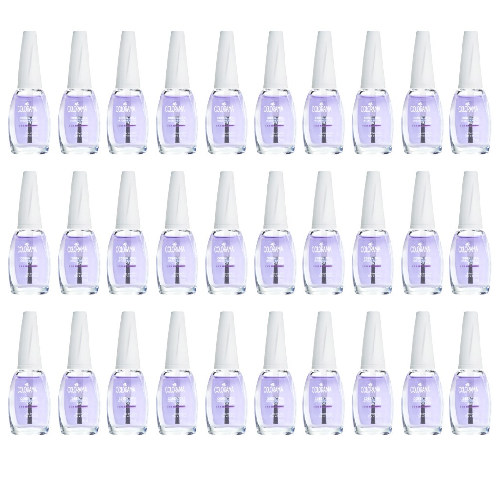 Esmalte Colorama Base Cobertura Intensificadora 8 ml - 30 Unidades em Oferta na Shopee
