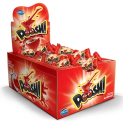 Chiclete Poosh Morango C/40 Unidades Arcor