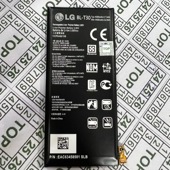 Bateria Bl-t30 LG K10 Power M320 4400 Mah.