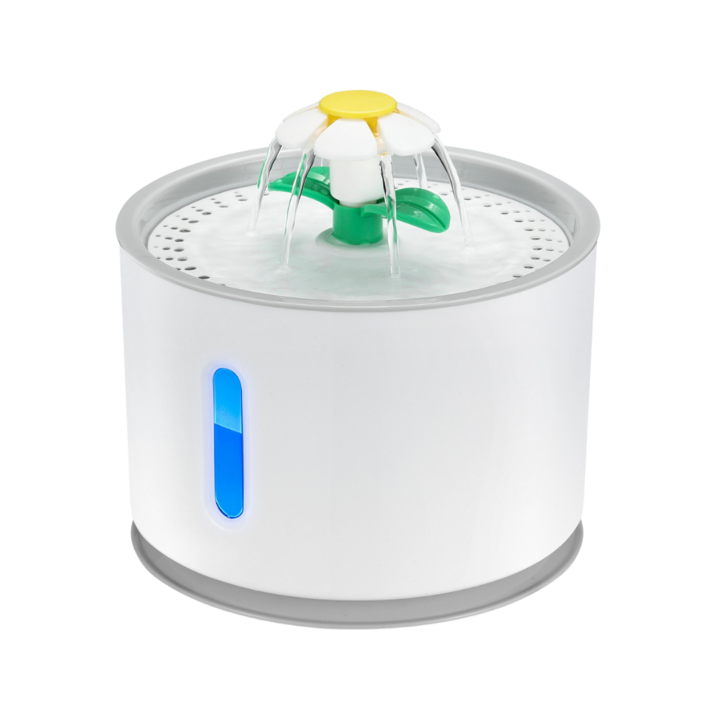 Bebedouro Pet Fonte Água 2,4l Filtro Automático Cães Gatos