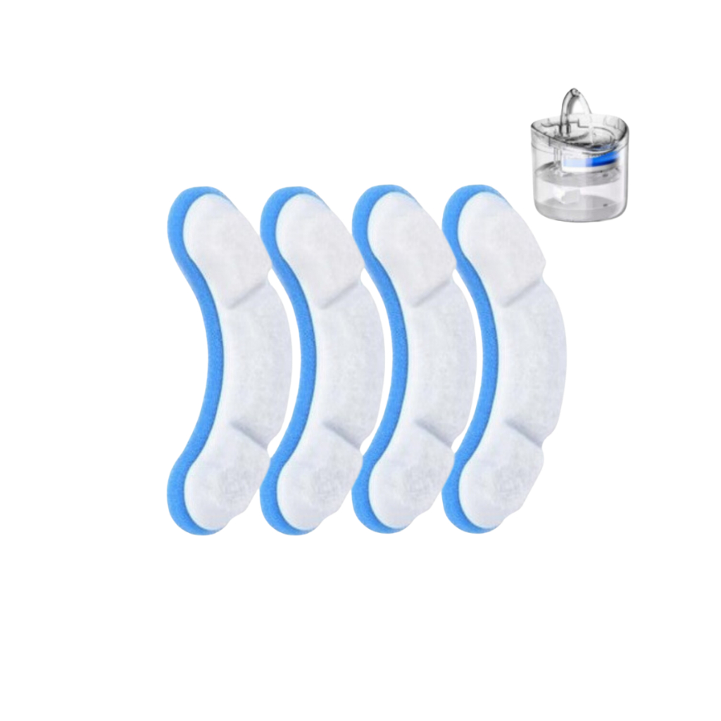 Kit 4 Refil Filtros Bebedouro Fonte De Água Pet Cães e Gatos em Oferta na Shopee