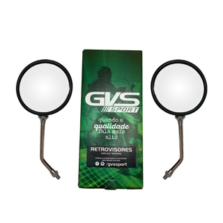 Retrovisor Cb 500 Cromado Honda Luiz Xv Redondo Gvs em Oferta na Shopee
