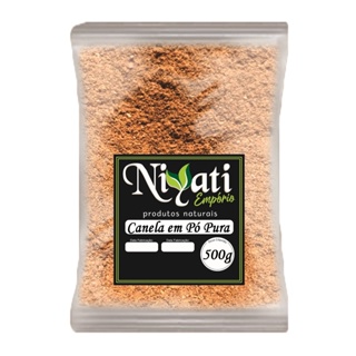 Canela em Pó 500g 100% Pura Não é Feculada em Oferta na Shopee