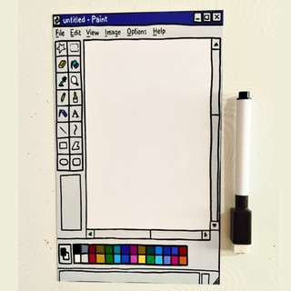 Mini Planner Ímã de Geladeira Magnético Lista de Compras Anotações Lousa 12x19,5cm