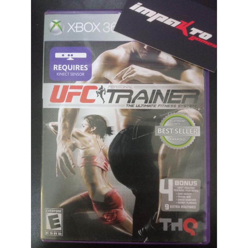 UFC Trainer Xbox 360 KINECT