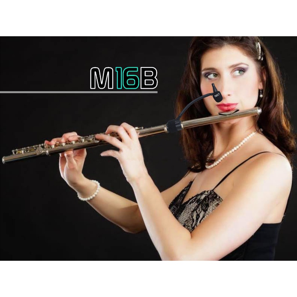 Microfone TEC7 Para Flauta Transversal M16B — imagem 2 de 2
