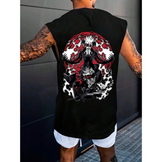 Camiseta Regata Asta Anime Black Mangá Clover Japonês em Oferta na Shopee