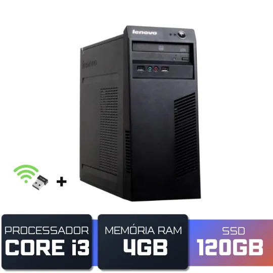 Computador Lenovo 63 Core i3 (roda GTA5)