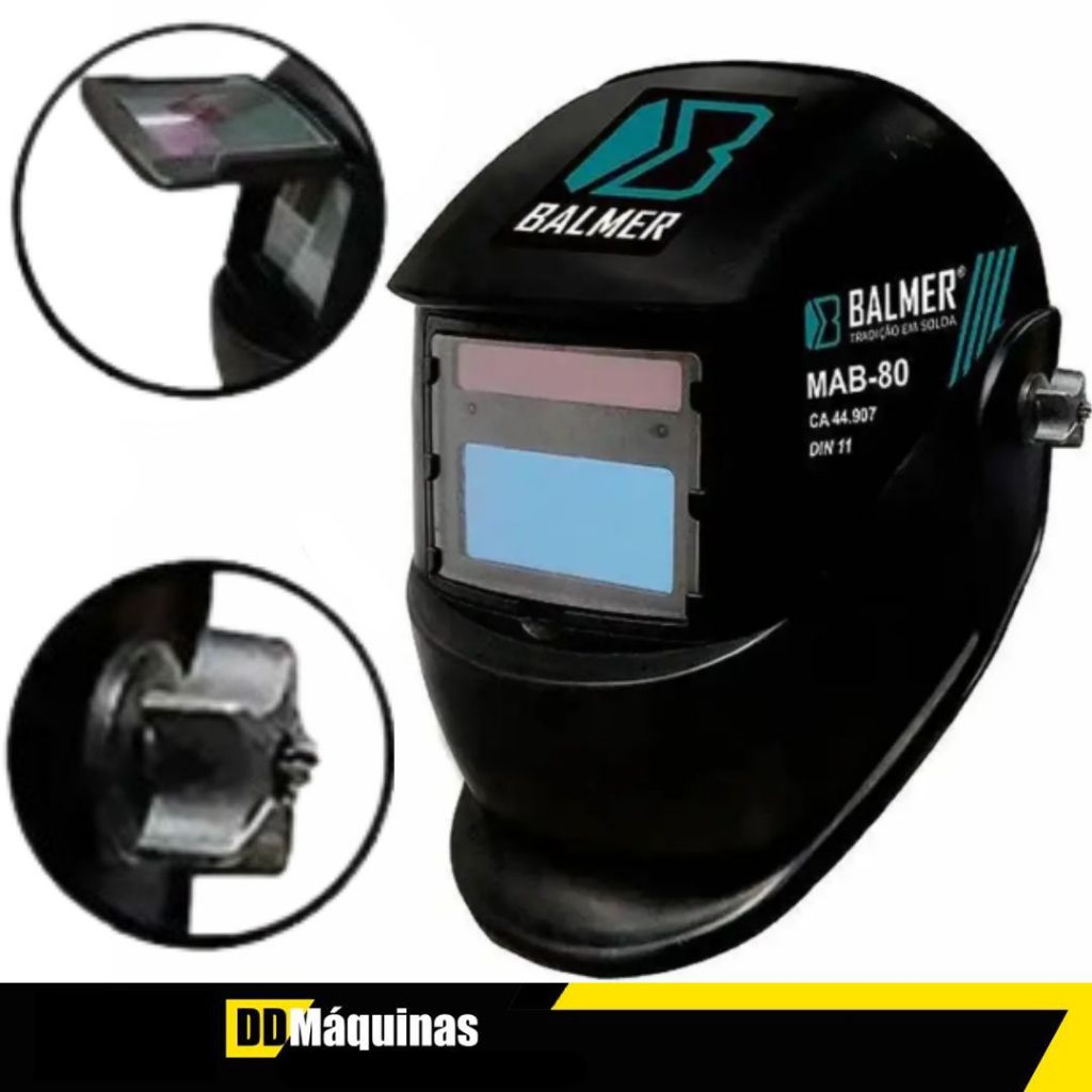 Máscara Para Solda Automática Plus MAB-90 C/Regulagem - BALMER