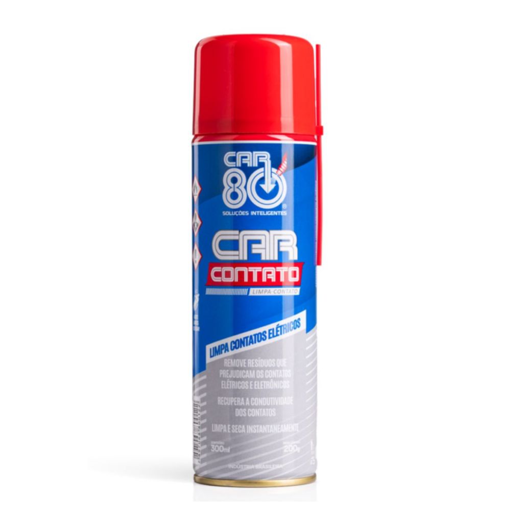 Limpa Contato Elétrico 300ml Car80 - Uso diverso