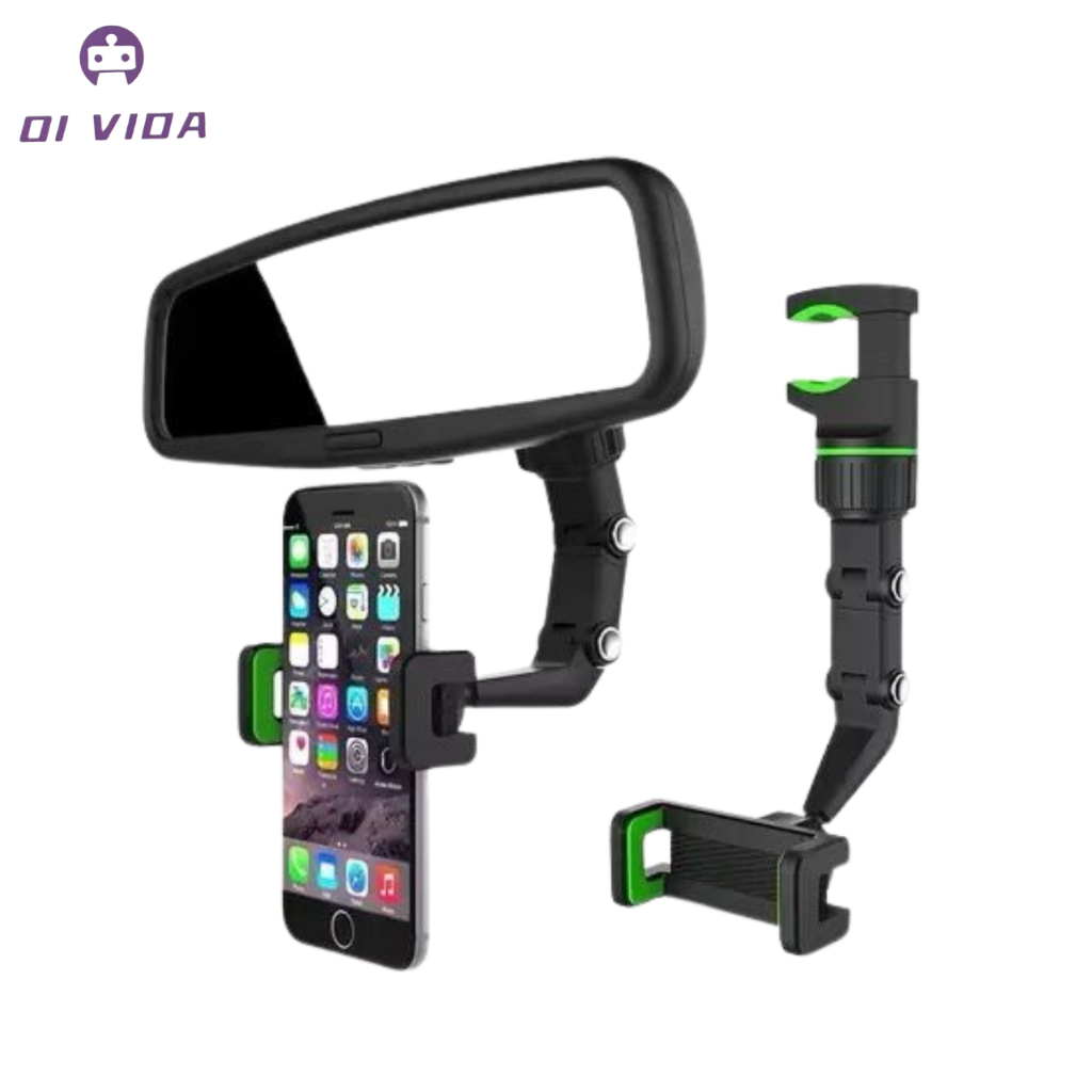 Suporte Para Celular 360 Graus Multifuncional Ajustável Veicular Universal Carro GPS Pront...