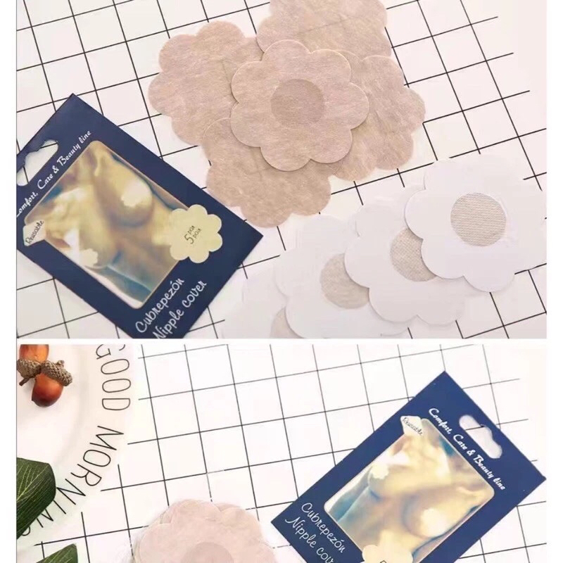 Tapa-Seios Invisível Adesivo de Diâmetro para Tampar Mamilos/Aureola/5PARES