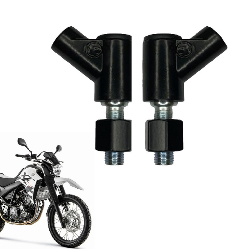 Adaptador Y Para Retrovisor Xt660 Mt 03 07 09 Com Rosca Para Honda e Yamaha Original GVS em Oferta na Shopee