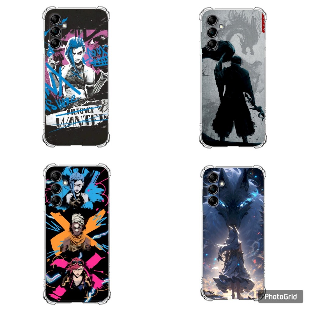 CAPA CAPINHA SAMSUNG A05 , A05S , A15 , A25 , A35 E A55 TPU CAPINHA CASE LEAGUE OF LEGENDS LOL
