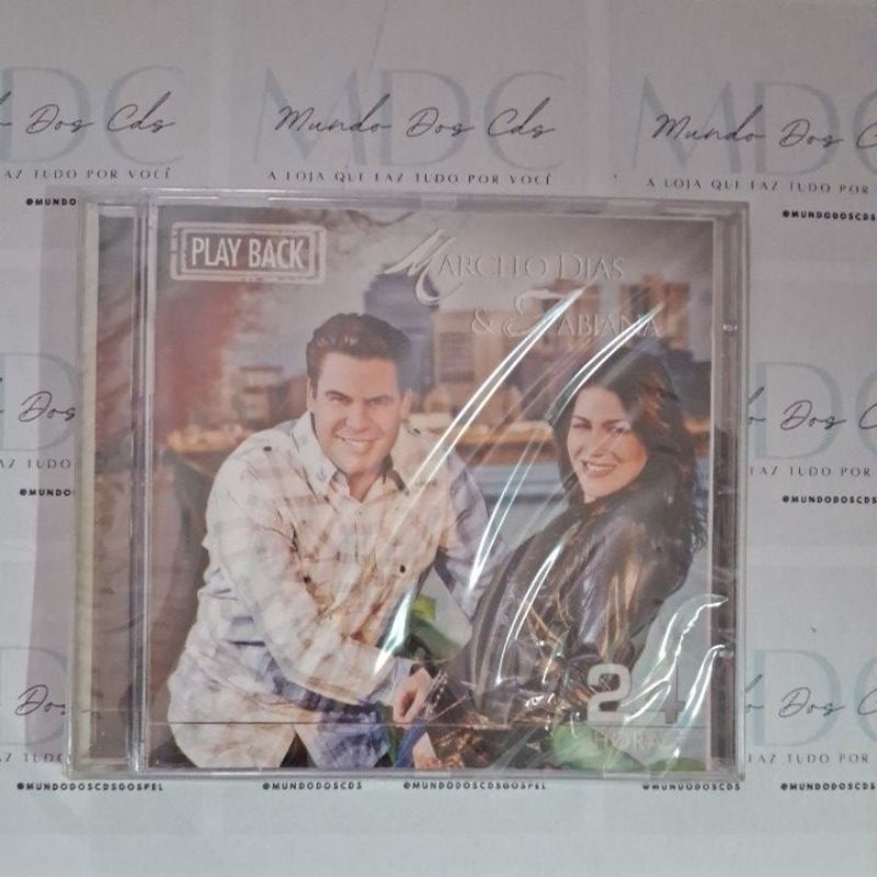 Cd Marcelo Dias e Fabiana - 24 Horas - Playback
