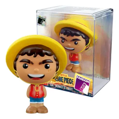 Fandom Box Boneco Monkey D. Luffy One Piece Em Vinil 10cm - Líder Brinquedos