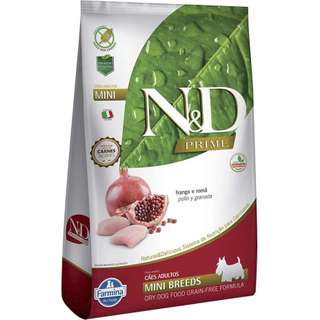 N&D Prime Cães Adulto Mini Frango Romã 10kg em Oferta na Shopee