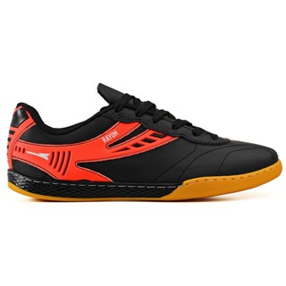 Chuteira em Couro Legitimo Futsal Indoor Quadra - Costurada Resistente - Original R416-09B em Oferta na Shopee