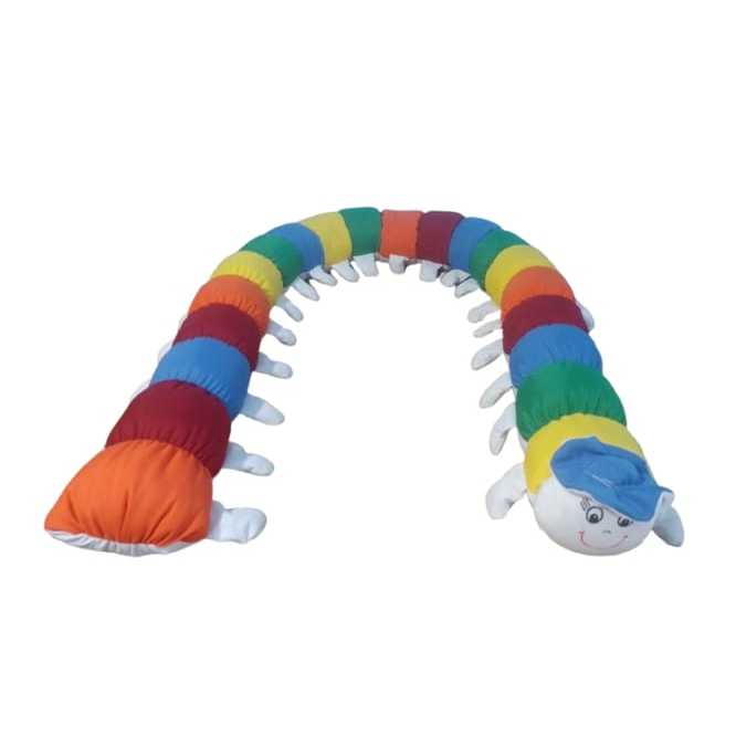 Centopéia GIGANTE de Pano - 2,5m Decoração Infantil Quarto Cama em Oferta na Shopee