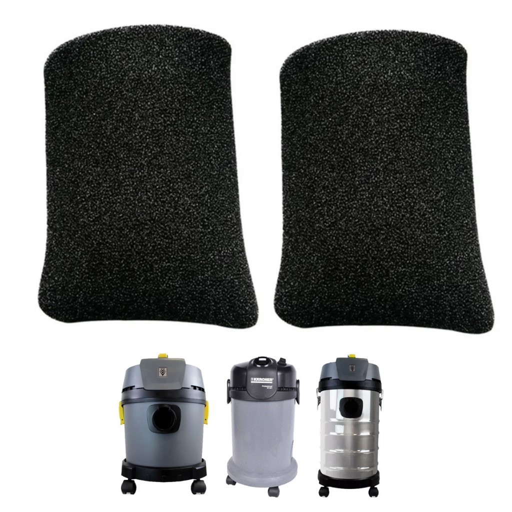 2 Unidades Filtro Espuma Karcher A2004 NT 585 Puzzi 4/15 Puzzi 4/20 Puzzi 4/30