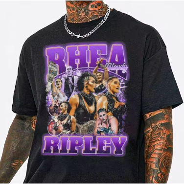 Camiseta Rhea Ripley Adulto/Infantil Lançamento Camiseta Em Algodao em Oferta na Shopee