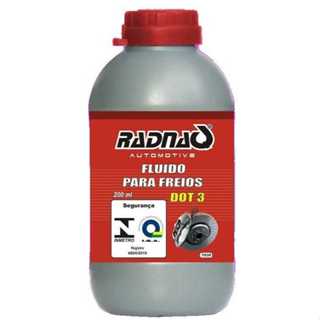 FLUIDO FREIO DOT 3 200ML - RADNAQ em Oferta na Shopee