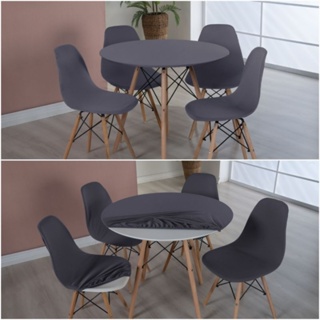 Toalha Redonda de Mesa Charles Eiffel Varias Cores em Oferta na Shopee