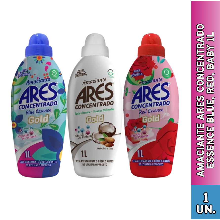 Amaciante Ares Concentrado Essence 1L