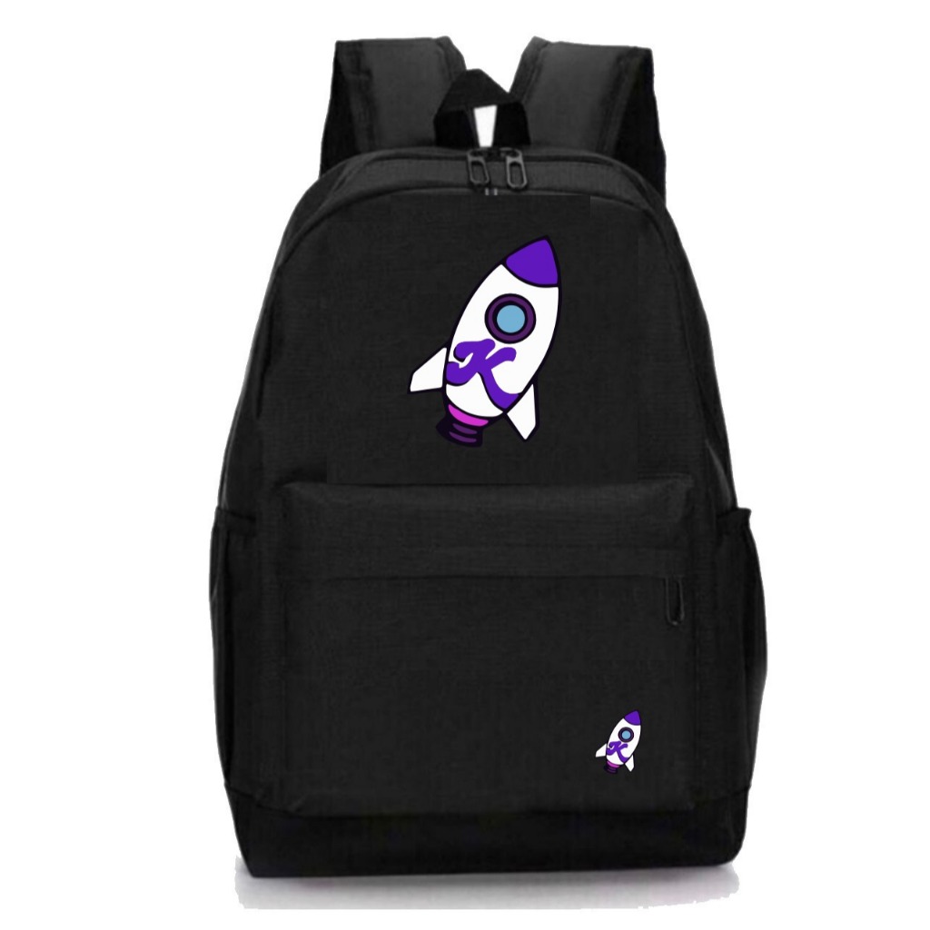 Mochila Escolar Foguete Katlen Roxo Personagens Lançamento Promoção em Oferta na Shopee
