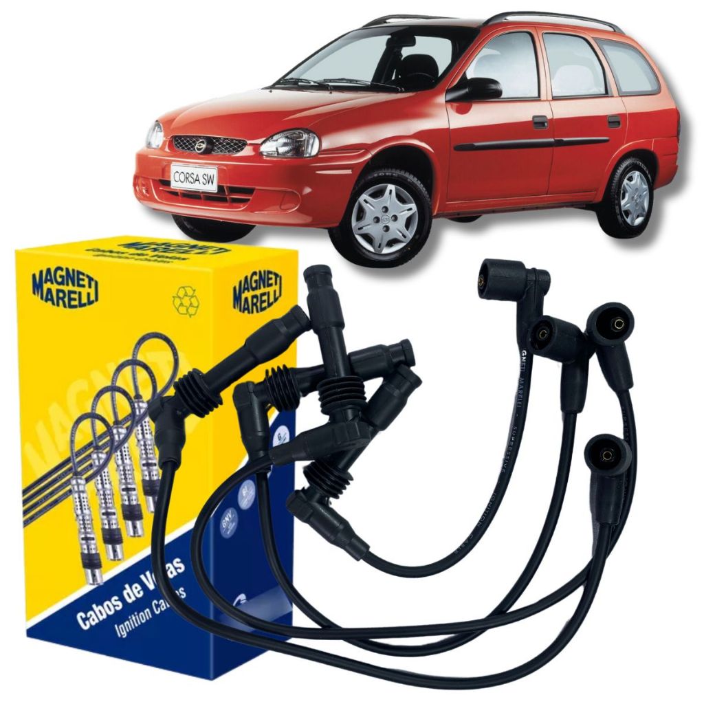 Jogo Cabo Vela Chevrolet Corsa 1.0 16v 1999 Á 2003 Gasolina