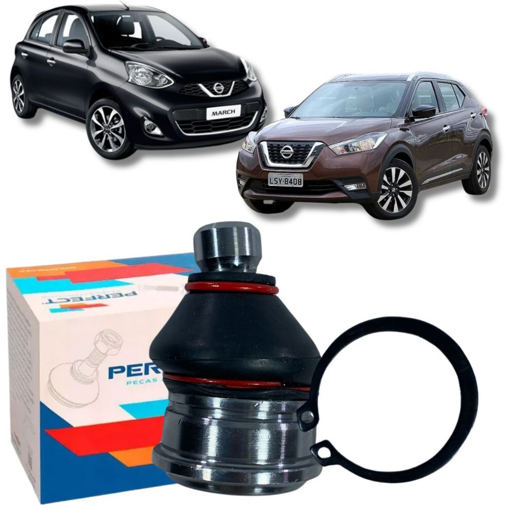 Par Pivô Suspensão Dianteira Nakata Kicks March Versa Kwid em Oferta na Shopee