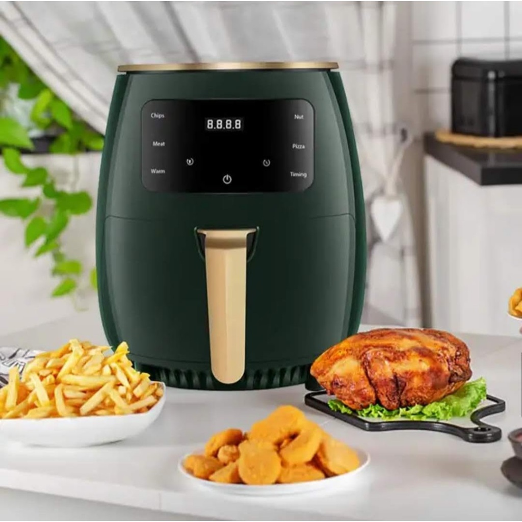 Fritadeira Air Fryer Sem Oléo 4.5l Painel Touch Digital 127w