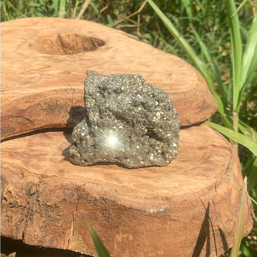 PIRITA - PEDRA NATURAL BRUTA - SUCESSO - PROSPERIDADE - RIQUEZA