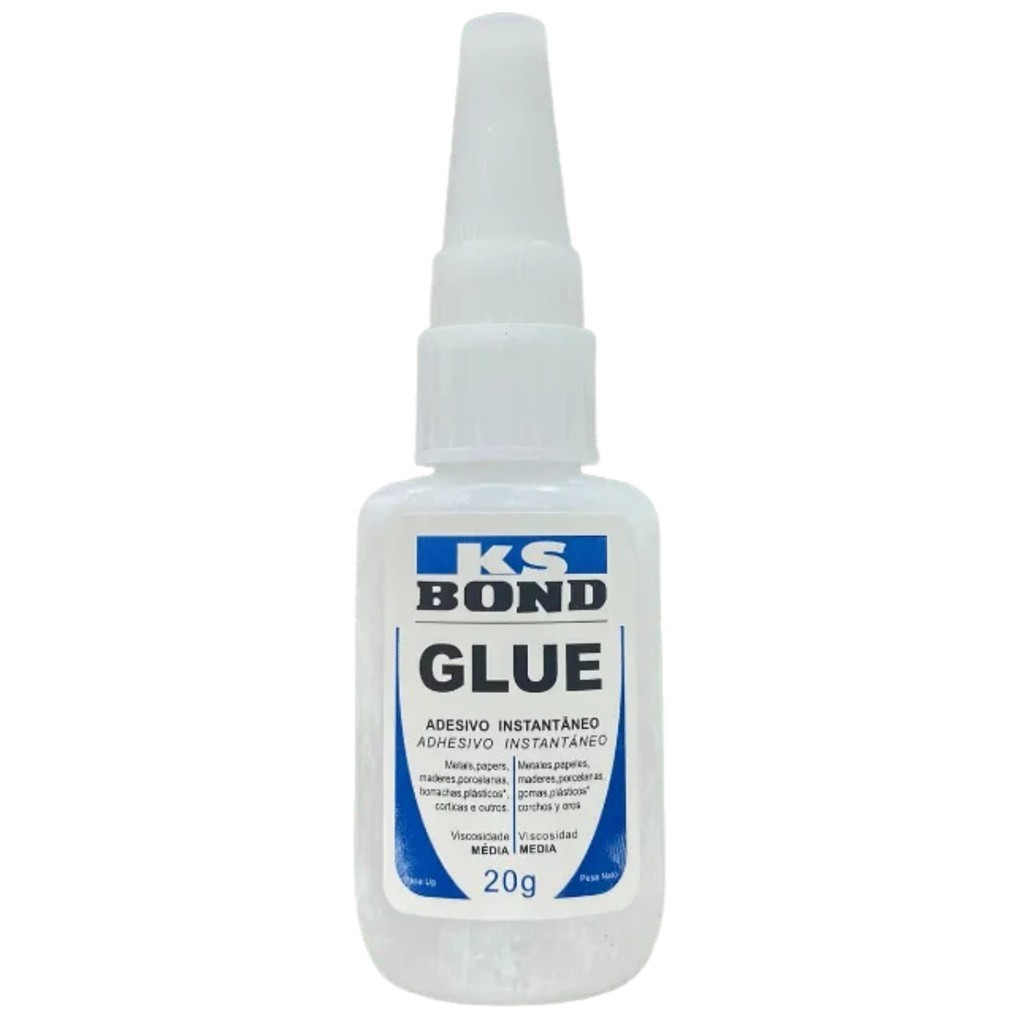 Cola Instantânea Bond Alongamento Unhas Tek Unha 793 Acrigel Tips Postiça