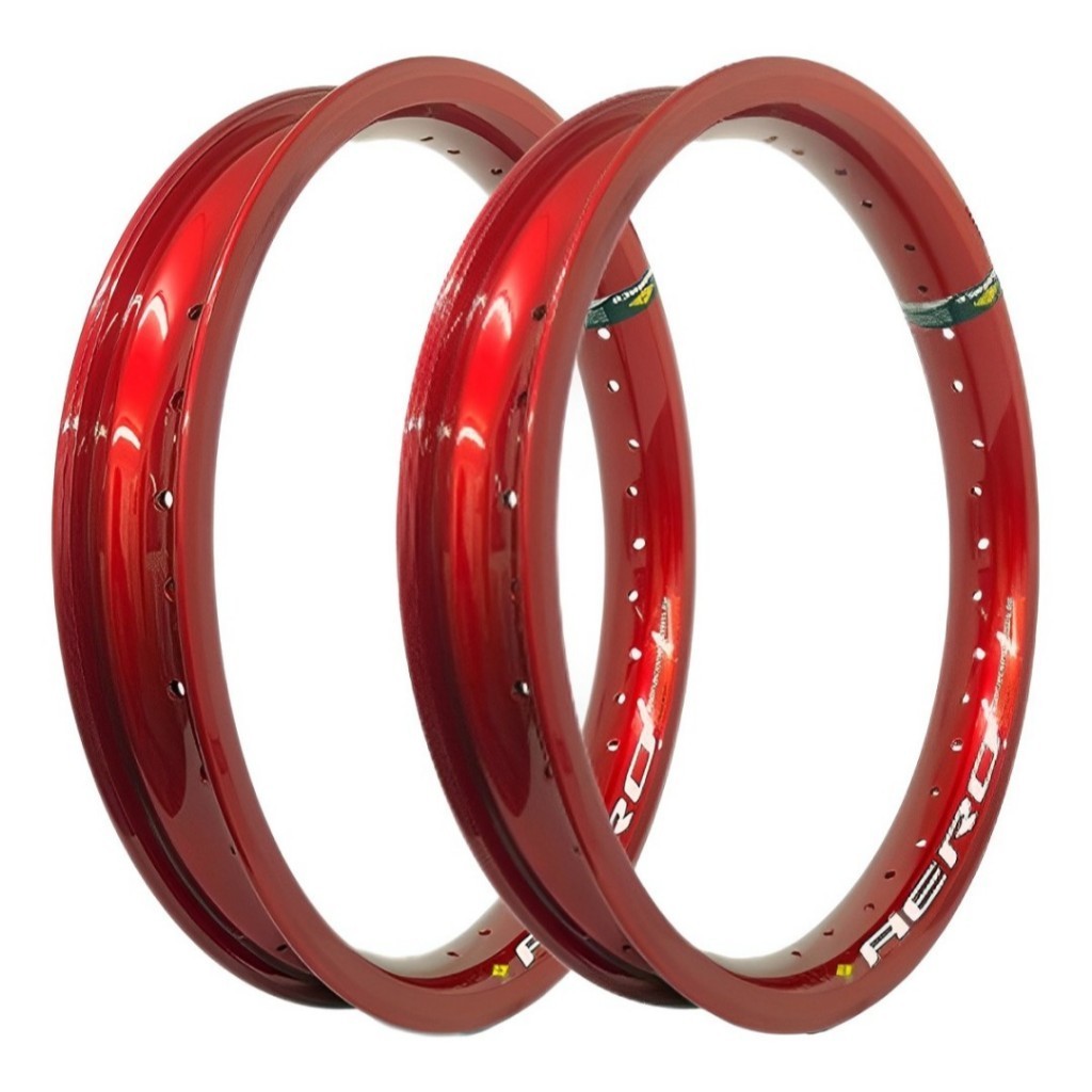 Par De Aro Monaco Aero Vermelho Bros 125 150 160 Xre 190