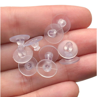 6 Pares de Tarraxa Silicone Grande, Sutiã de Orelha, Tarraxa Resistentes, Tarraxa Silicone