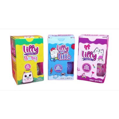 Kit Com 3 Colônias Infantis Lilly Cute Cat 25ml em Oferta na Shopee