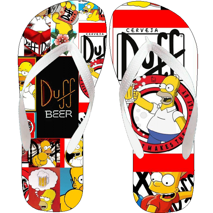 Chinelo Os Simpsons em Oferta na Shopee