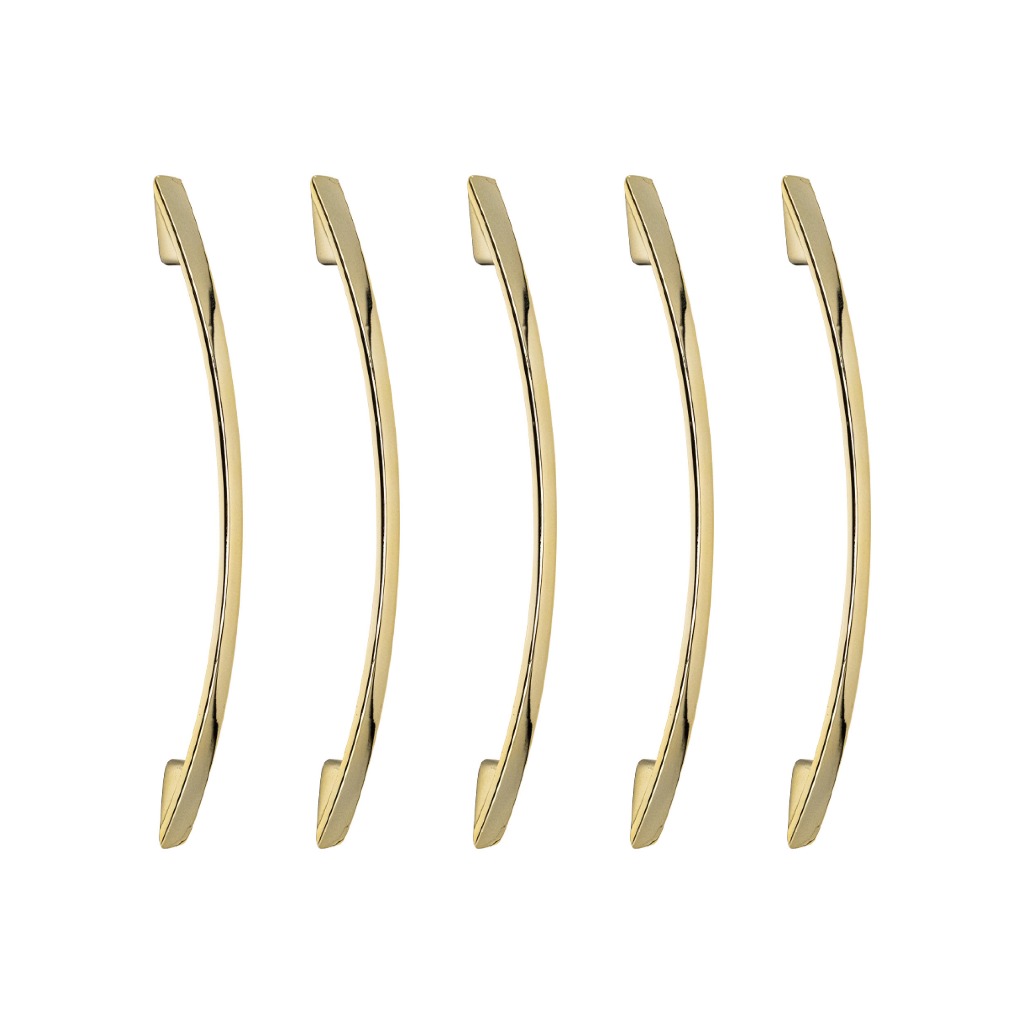 5 Unidades Puxador Arco Comoda Armario Gaveta Quarto Moveis 160mm