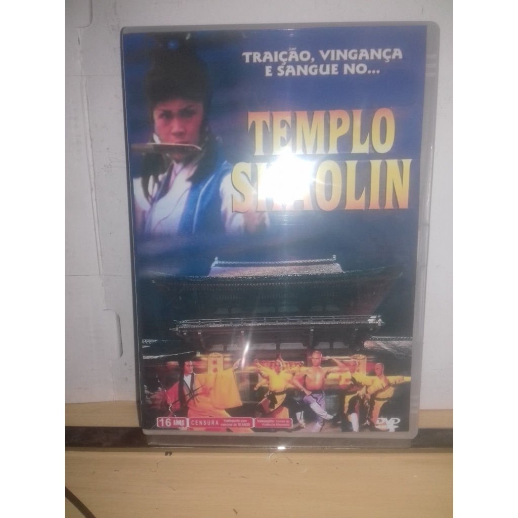 DVD O Templo de Shaolin 1982 Dublado/Dual Áudio HD1080p