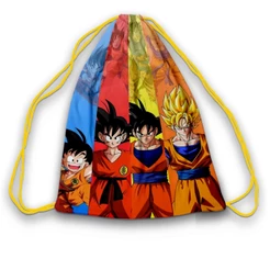 Mochilinhas sacolinha19x28 Game Anime Dragon ball Z Personagens Festa de aniversário (envio rápido)