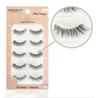 Cartela 5 Pares cílios postiços BASE INVISÍVEL Hinfinity em Oferta na Shopee