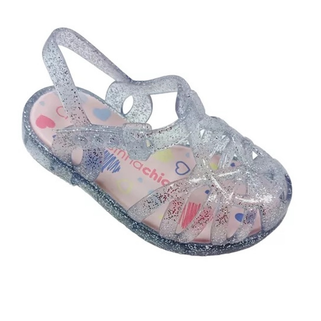 Sandalia menina bebe infantil trançada charmosinha chic