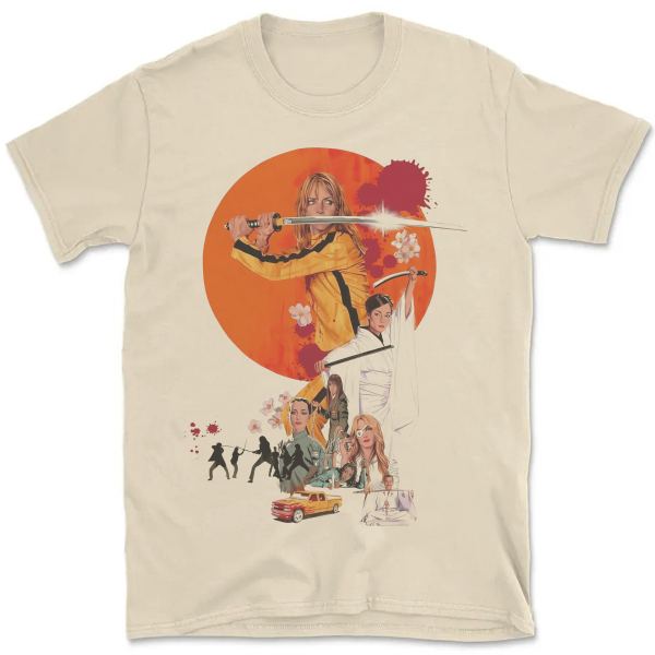 Camiseta Vintage Unissex Kill Bill A372 em Oferta na Shopee