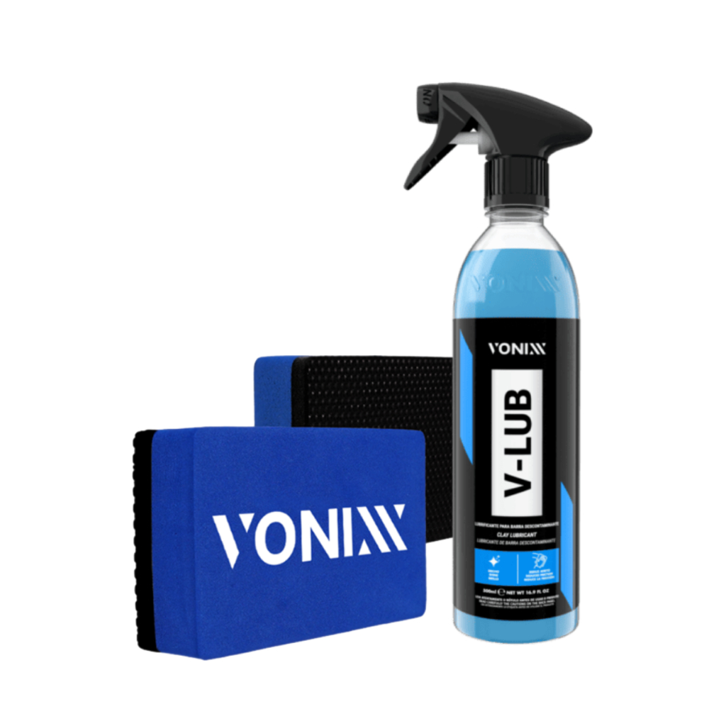 V-Lub Lubrificaçao + Clay Bar Pad Vonixx em Oferta na Shopee