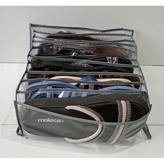 1 Organizador de Rasteirinhas e Chinelos Para Guarda Roupas em Oferta na Shopee